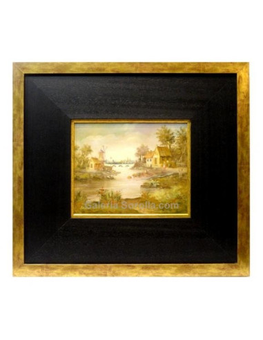 Arthur Lambert: Dutch Landscape