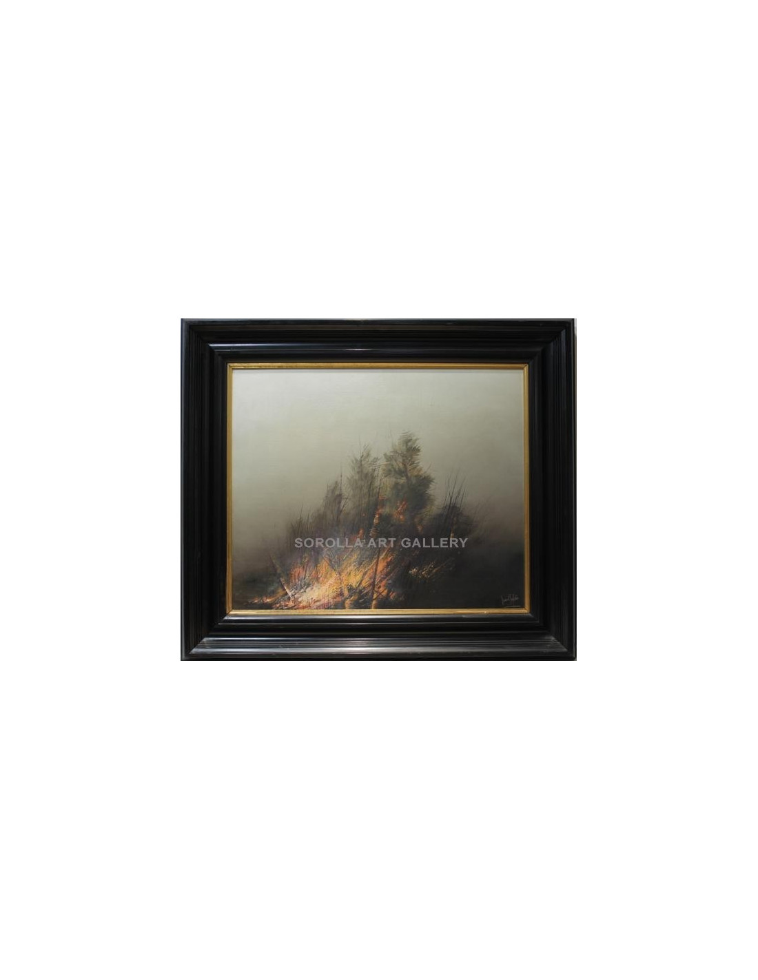 Jay Roder Fire Art Juan Roldán: Fire. Original Oil Paintings for sale at Sorolla.com