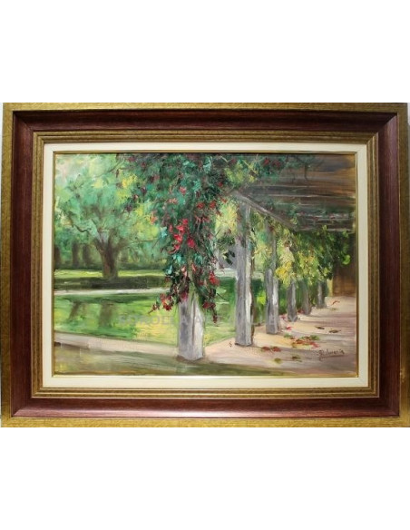 Rosa María: Pergola