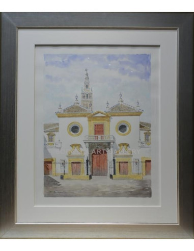 Emilio Zurrón: Maestranza bullring and Giralda