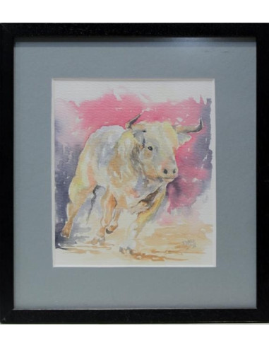 Eugenia Pastor: Toro corriendo