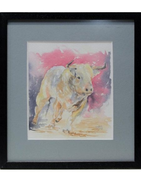 Eugenia Pastor: Toro corriendo