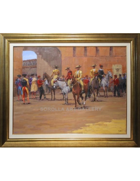 Enrique Pastor: Horse yard