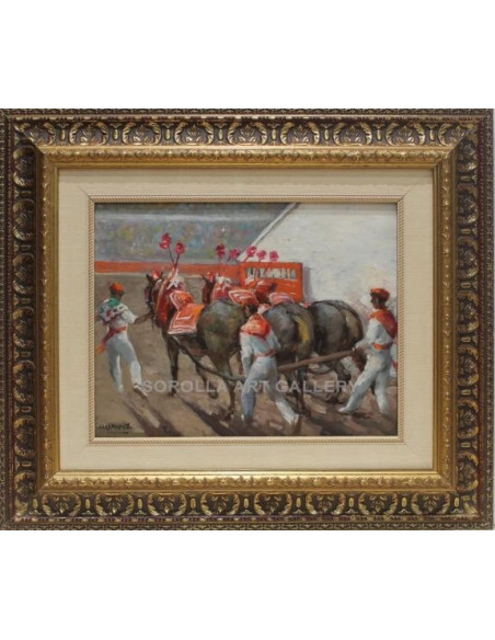 José Puente: Mulillas of Pamplona