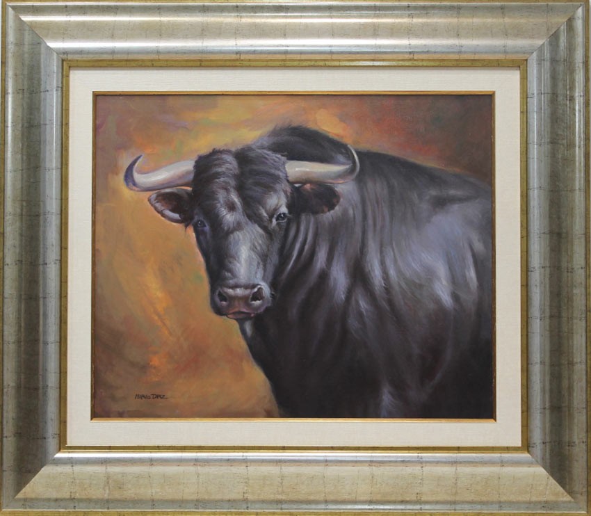 Grandes pinturas abstractas de toros sobre lienzo pintura de animales