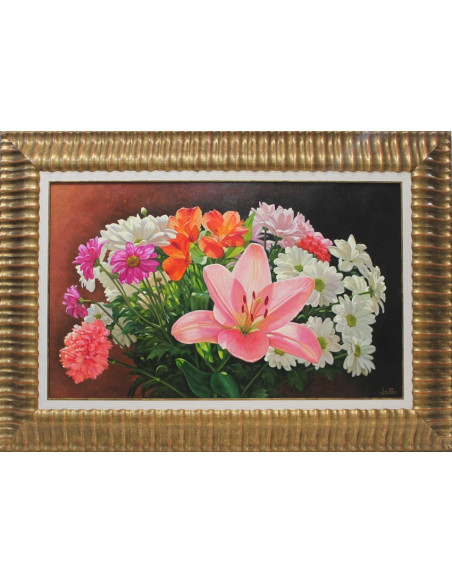 Flowers still life: Flowers bouquet
