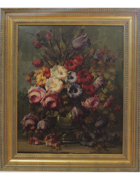 José Palomar: Bodegón de flores