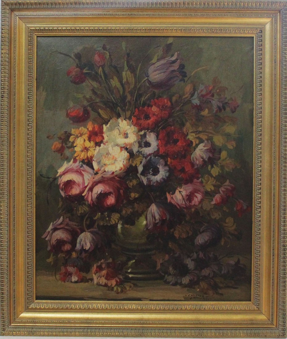 José Palomar: Bodegón de flores