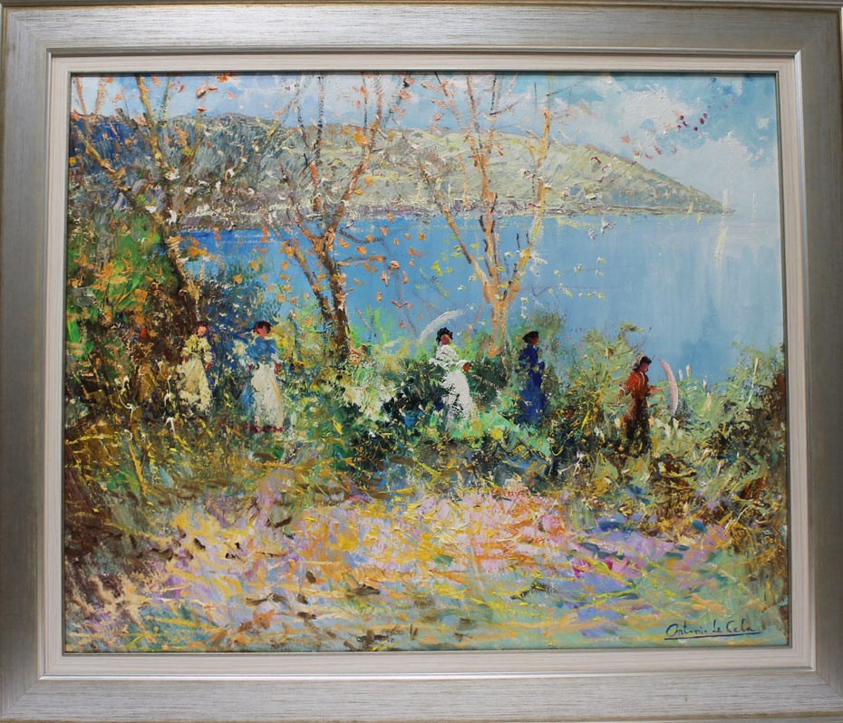 Antonio de Cela: Impressionist landscape
