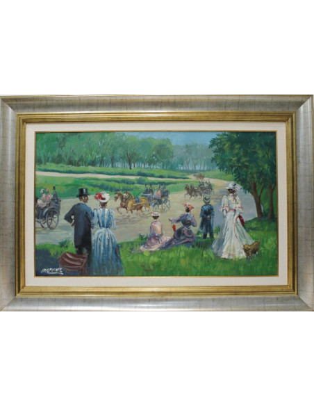 José Puente: Vista del boix de Boulogn