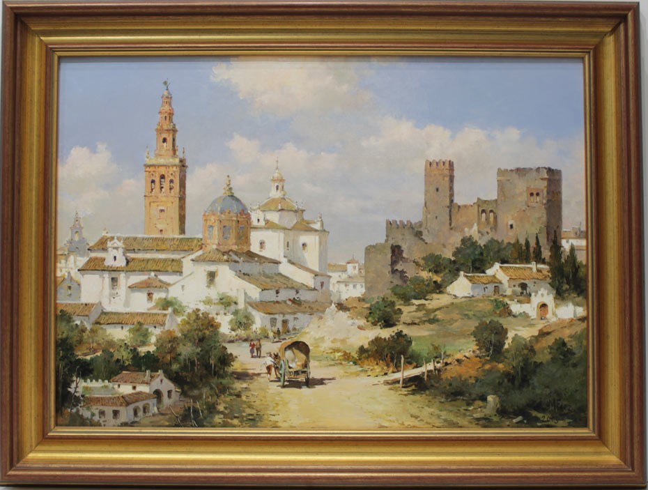 Manuel Fernández: View of Carmona
