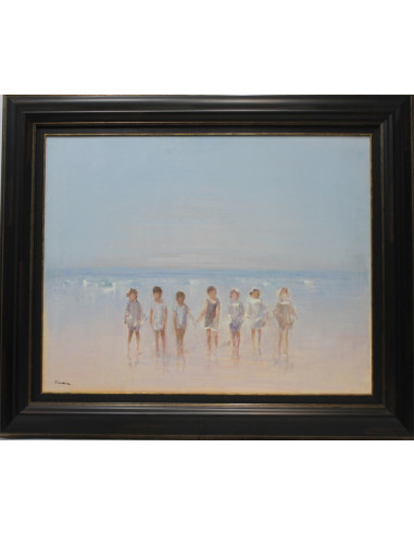 Ferreira: Niños en la playa