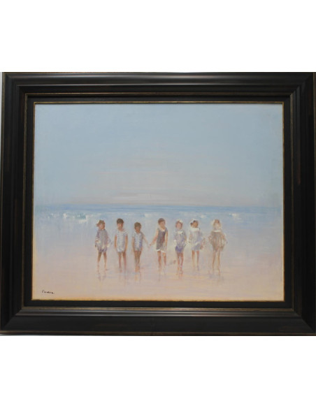 Ferreira: Niños en la playa