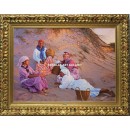 Pablo Segarra Chías: Atardecer en las dunas