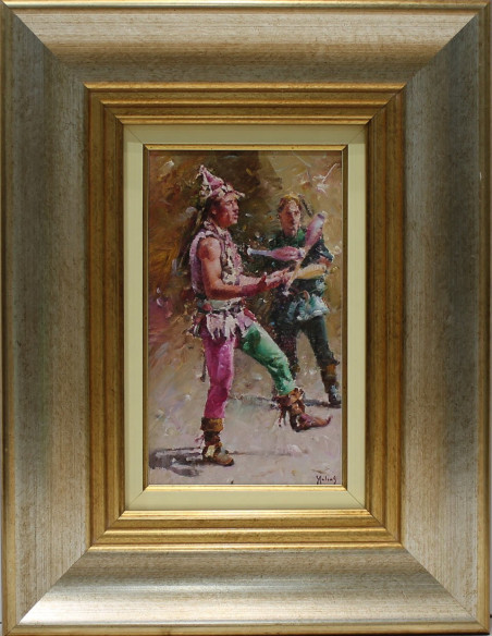 Helios Gisbert: Figura de arlequín