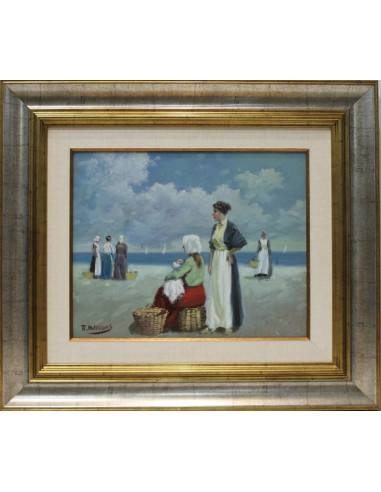 Escuela Sorolla: Pescadoras