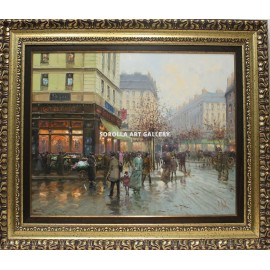 Parisian boulevard