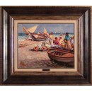 Emilio Payes: Figuras en la playa