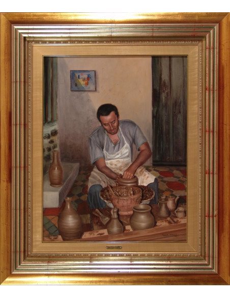 Vicente Esparza: Alfarero