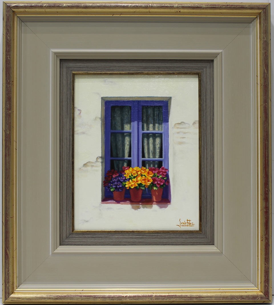 Jesús Fernández: Violet window
