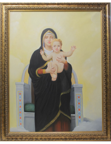 Escuela Holandesa: Virgin with child