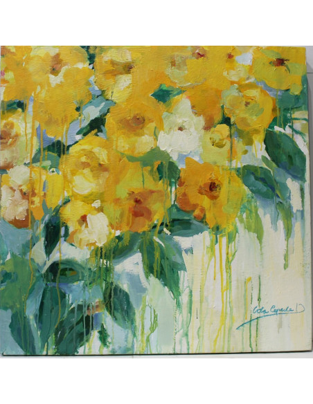 Lola Cepeda: Flores amarillas