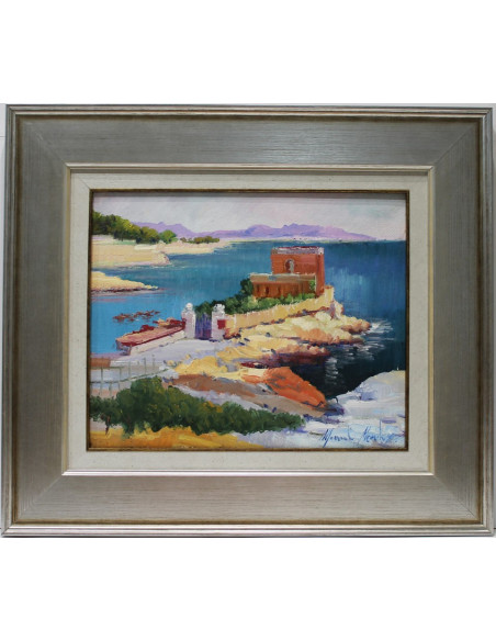 Escuela Holandesa: El castillo del mar