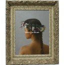 Zambrana: Woman with flower wreath