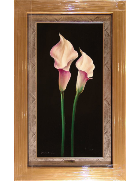 J. González: Calas rosas