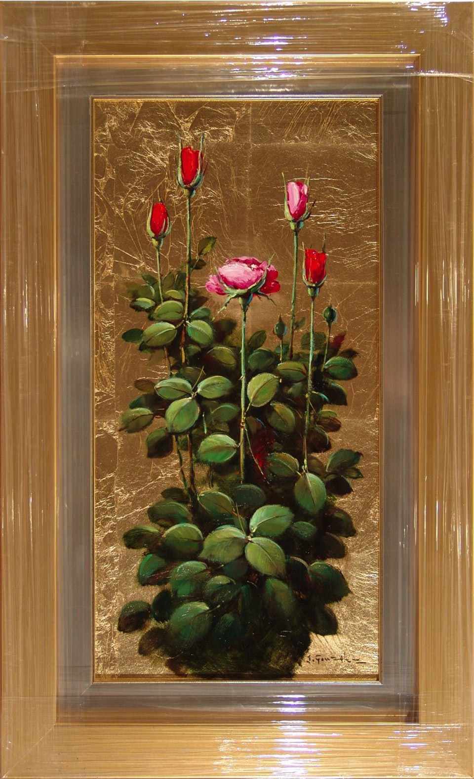 J. González: Rosa florecida