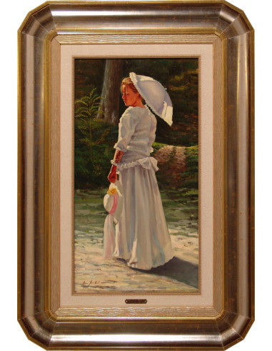 Marisa Mallol: La dama del sombrero blanco