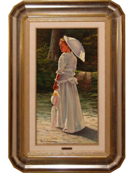 Marisa Mallol: La dama del sombrero blanco