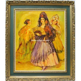 Mujeres con mantilla