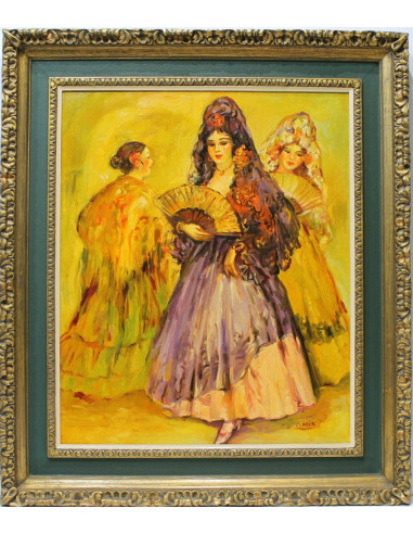 Eladia: Mujeres con mantilla