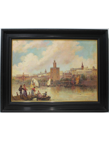 José Palomar: Vista de Sevilla