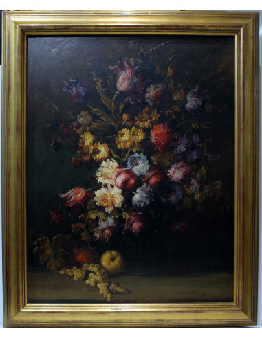 José Palomar: Bodegón de flores