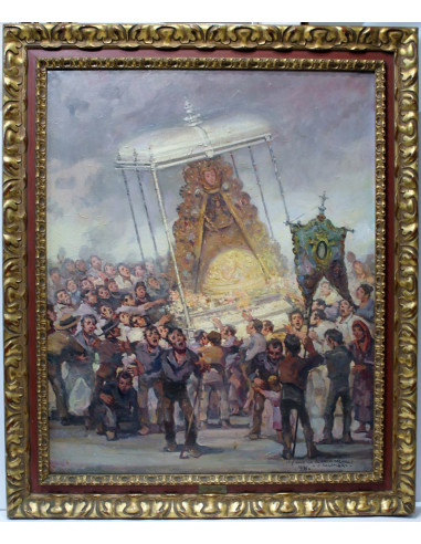 José Palomar: "Rocío". Original oil paintings for sale at Sorolla Art Gallery