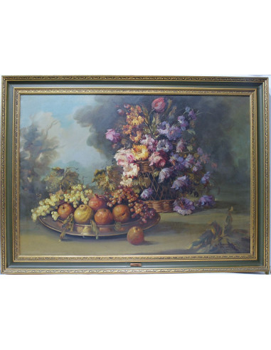 José Palomar: Still life of flowers