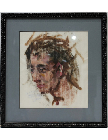 José Palomar: Face in newspaper