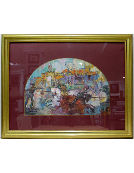 José Palomar: Escena Medieval