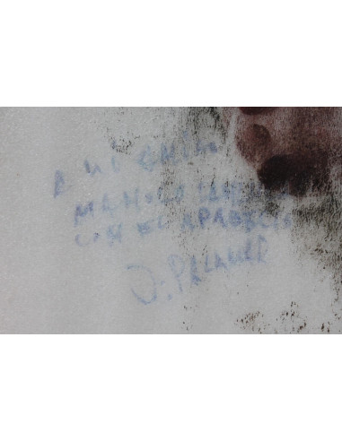 José Palomar: Face in newspaper