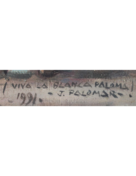 José Palomar: "Rocío". Original oil paintings for sale at Sorolla Art Gallery