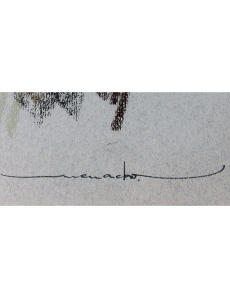 José María Menacho: Cabeza de hombre