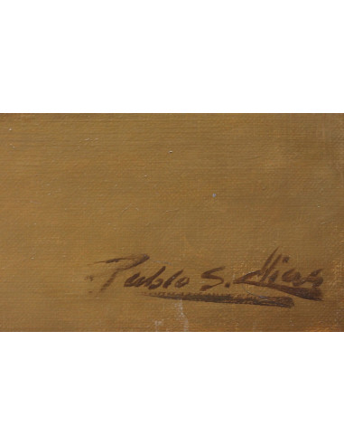 Pablo Segarra Chías: Bodegón de frutas