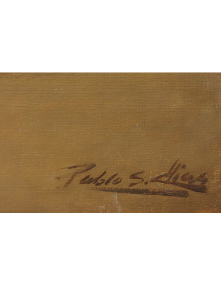 Pablo Segarra Chías: Bodegón de frutas
