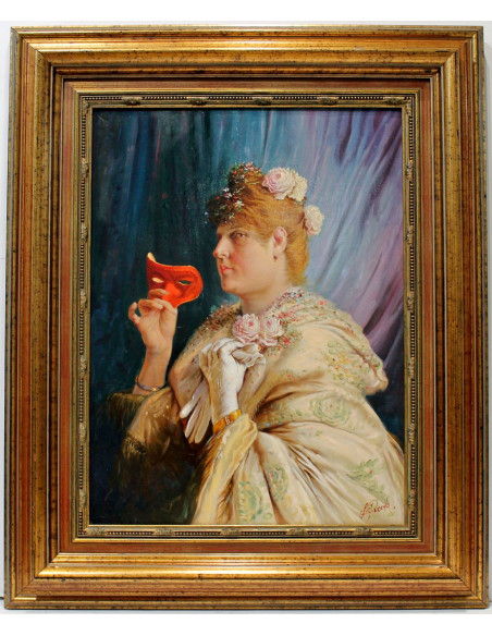 Luis de Pereda: The lady in the mask