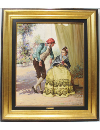 Luis de Pereda: Escena Costumbrista