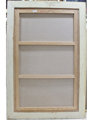 Santillán: Mujer con cesta de flores