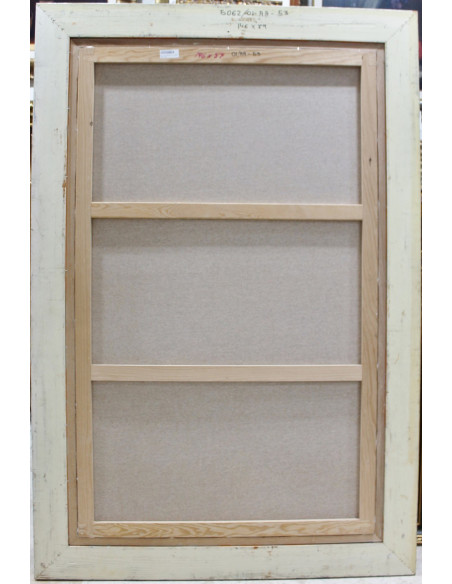 Santillán: Mujer con cesta de flores