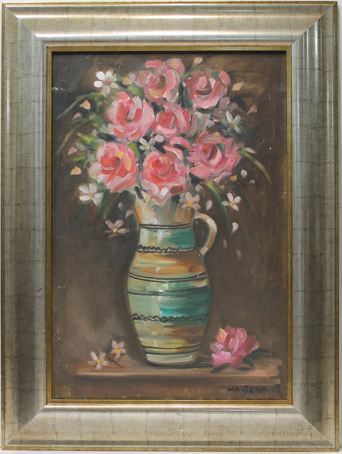 Maria Mairena: Vase with flowers